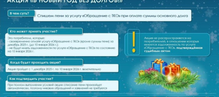 В Новый Год без долгов!